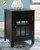 Opelton Black Accent Cabinet