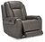 Card Player Smoke Power Recliner/Adj Headrest Card Player Smoke Power Recliner/Adj Headrest