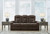 Soundcheck Earth Power Reclining Sofa With Adj Headrest