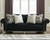 Harriotte Black 5 Pc. Sofa, Loveseat, Chaise, Accent Chair, Accent Ottoman