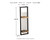 Colburn Natural / Black Wall Sconce