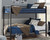 Broshard Black Twin/twin Metal Bunk Bed
