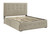 Gladdinson Gray Full Upholstered Storage Bed