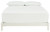 Tannally White Full Platform Bed