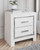Altyra White 5 Pc. Twin Panel Bookcase Bed, 2 Nightstands