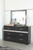 Starberry Black 5 Pc. Dresser, Mirror, Chest, King Panel Bed