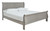 Kordasky Dark Gray King Sleigh Bed