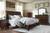 Brookbauer Rustic Brown King Sleigh Bed