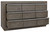 Anibecca Weathered Gray Dresser