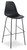 Forestead Black Tall Barstool (Set of 2)