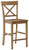 Shully Natural Barstool (Set of 2)