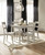 Loratti Gray Square Dining Room Table Set (Set of 5)