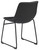 Centiar Black Dining Upholstered Side Chair (Set of 2)