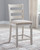 Skempton White Upholstered Barstool (Set of 2)