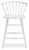 Grannen White Barstool (Set of 2)