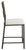 Stellany Brown / Gray Upholstered Barstool (Set of 2)