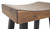 Glosco Dark Brown Stool (Set of 2)