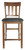 Ralene Medium Brown Upholstered Barstool (Set of 2)