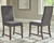 Raehurst Gray / Brown Dining Upholstered Side Chair (Set of 2)