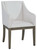Anibecca Gray / Off White Dining Upholstered Arm Chair (Set of 2)