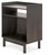 Brymont Dark Gray Turntable Accent Console