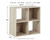 Socalle Light Natural Four Cube Organizer