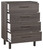 Brymont Dark Gray Four Drawer Chest