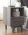 Brymont Dark Gray One Drawer Night Stand Small