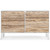 Piperton Brown / White Six Drawer Dresser Vinyl-Wrapped
