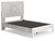 Paxberry Whitewash Full Panel Platform Bed