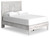 Paxberry Whitewash 5 Pc. Dresser, Full Panel Platform Bed, 2 Nightstands