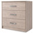 Flannia Gray Three Drawer Chest Flannia Gray Three Drawer Chest