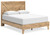 Larstin Brown 6 Pc. Dresser, Chest, Queen Crossbuck Panel Platform Bed, 2 Nightstands