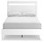 Flannia White Full Panel Platform Bed