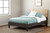 Piperton Brown / Black 3 Pc. Dresser, Full Panel Platform Bed