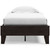 Piperton Brown / Black Twin Platform Bed