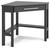Otaska Black Corner Desk, Bookcase