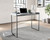 Yarlow Black Home Office Desk Crossback
