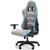 Lynxtyn White / Gray Home Office Swivel Desk Chair Lynxtyn White / Gray Home Office Swivel Desk Chair