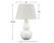Zellrock White Ceramic Table Lamp Zellrock White Ceramic Table Lamp