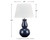 Zellrock Navy Ceramic Table Lamp Zellrock Navy Ceramic Table Lamp