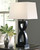 Amasai Black Poly Table Lamp (Set of 2)