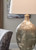 Jemarie Gray / Gold Finish Glass Table Lamp Jemarie Gray / Gold Finish Glass Table Lamp