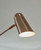 Colldale Gold Finish / Black Metal Arc Lamp