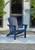 Sundown Treasure Blue Adirondack Chair Sundown Treasure Blue Adirondack Chair