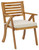 Vallerie Brown Chairs W/Cush/Table Set (Set of 3) Vallerie Brown Chairs W/Cush/Table Set (Set of 3)