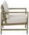 Fynnegan Light Brown Lounge Chair W/Cushion (Set of 2)