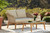 Crystal Beige Loveseat W/Table (Set of 2) Crystal Beige Loveseat W/Table (Set of 2)