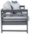Amora Charcoal Gray Loveseat W/Cushion Amora Charcoal Gray Loveseat W/Cushion