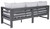 Amora Charcoal Gray Sofa With Cushion Amora Charcoal Gray Sofa With Cushion